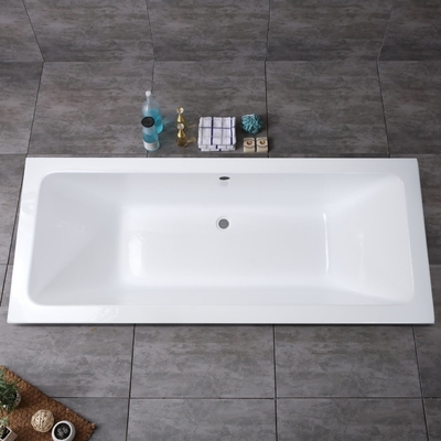 Hand Control and Panels Built in Freestanding for Customized Request Acrylic Bathtub