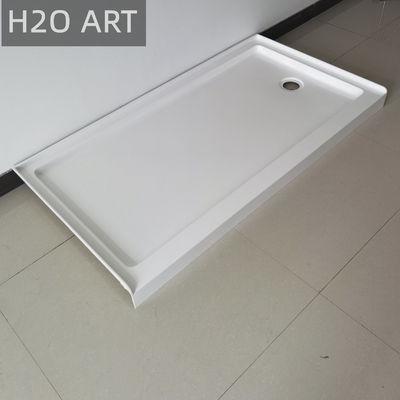 Rectangular Acrylic Shower Base 60X32 prime for Canada Market Waste Hole 95mm Dimater