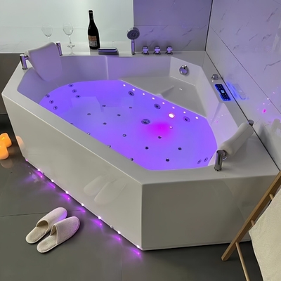 JSD9648 Bathtub Drainage System 1500mm Freestanding Acrylic Whirlpool Massage Bathtub