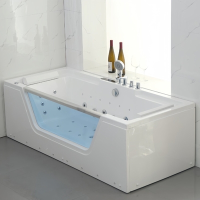 JSD9648 Bathtub Drainage System 1500mm Freestanding Acrylic Whirlpool Massage Bathtub