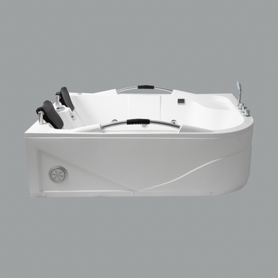 Outdoor SPA Customized Corner Hot Bath Tub Acrylic Whirlpool Massage Bathtub for 2 Person