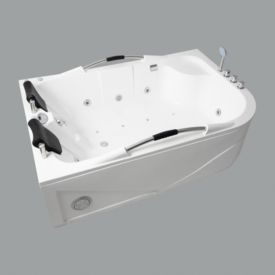 Outdoor SPA Customized Corner Hot Bath Tub Acrylic Whirlpool Massage Bathtub for 2 Person
