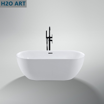 Acrylic Outdoor Tub Luxury Oval Freestanding Bathtub for Your Customer Requirements