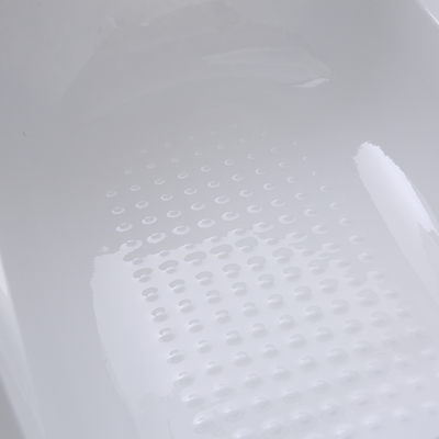 South American Market Oval Acrylic Bathtub with Center Waste Hole in Different Colors